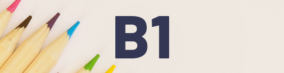 Orphaned Tarjeta: image, B1.png, Students write in English to …