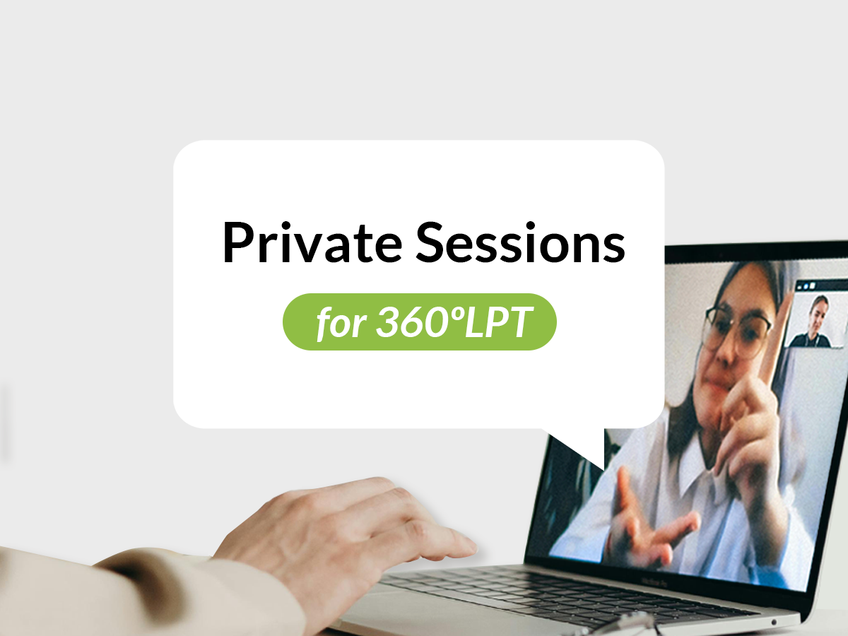 Private Teacher Sessions for 360ºLPT