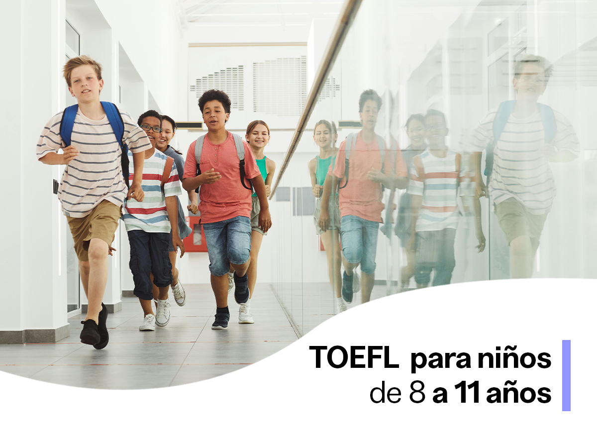 TOEFL para niños de 8 a 11 años