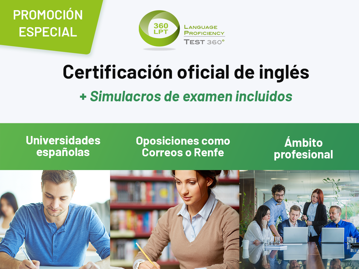 Promoción: Certificación de Inglés online 360ºLPT