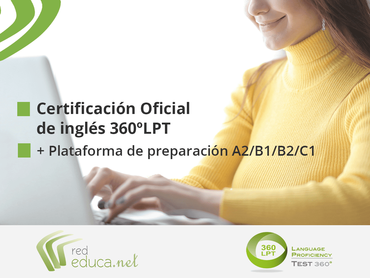 Certificado Oficial de Inglés 360ºLPT + Preparación