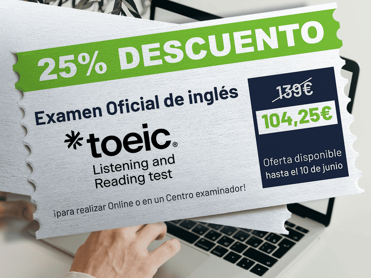 OFERTA 25%DESCUENTO en TOEIC Listening & Reading