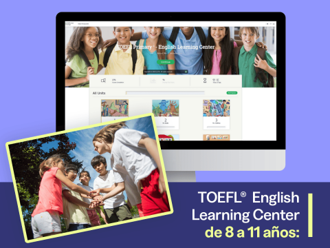 TOEFL English Learning Center de 8 a 11 años