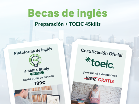 Becas Capman: Examínate GRATIS de TOEIC 4Skills