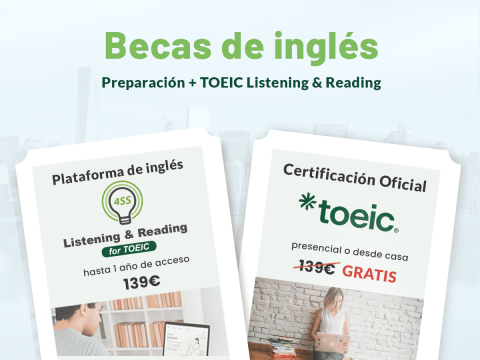 Becas Capman: Examínate GRATIS de TOEIC Listening & Reading